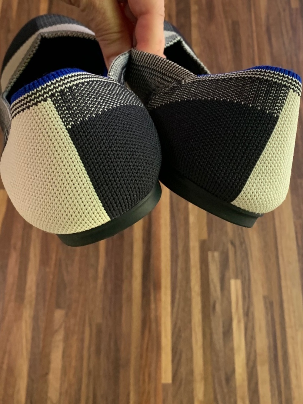 Rothy's Black and Cream Slip-On - Picture 9 of 10